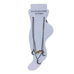 Tobillera de acero CH. AGZ-229-Beige