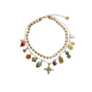 COLLAR DOBLE RELIQUIA