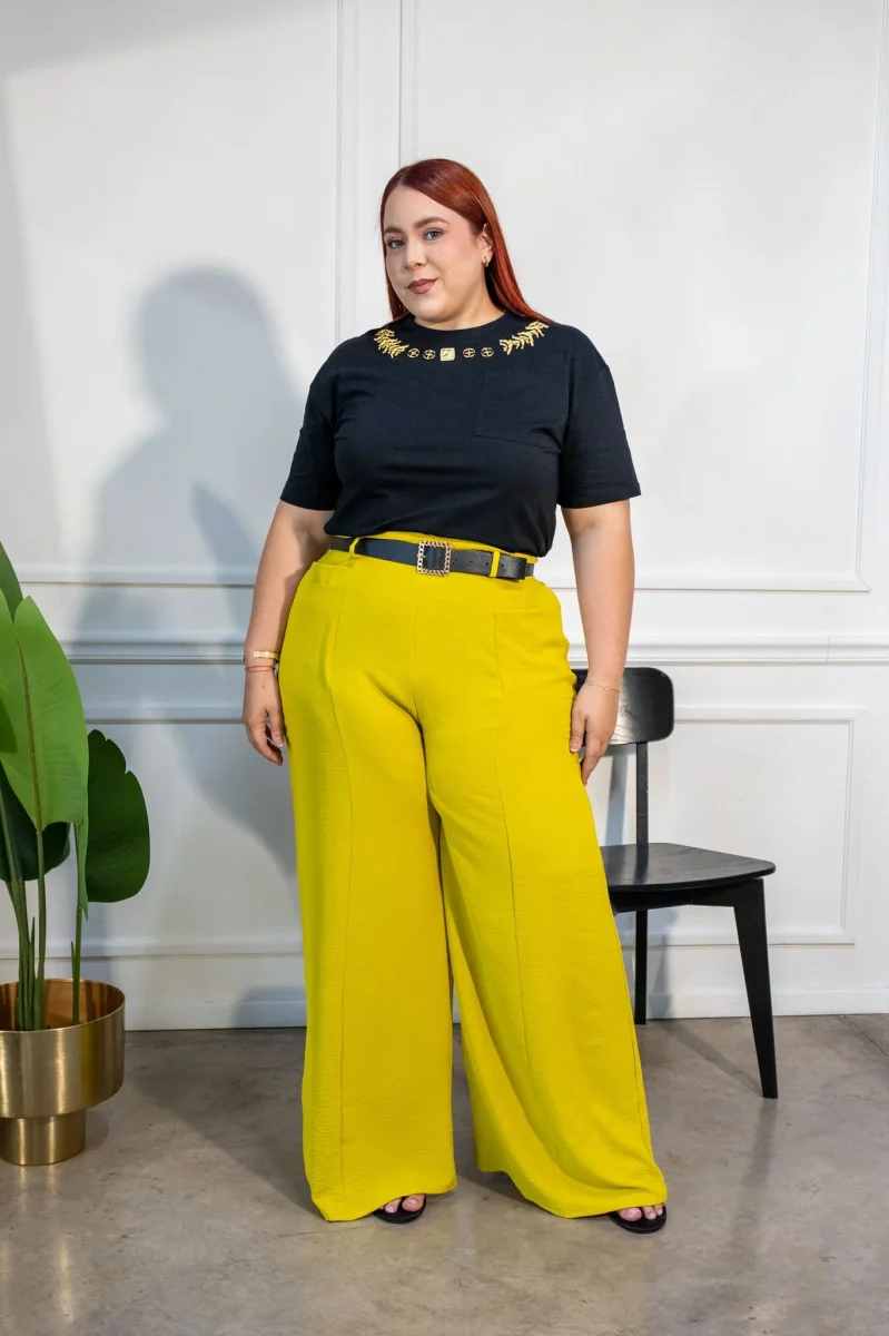 Pantalón con Cinto Curvy Lima - Imagen 2