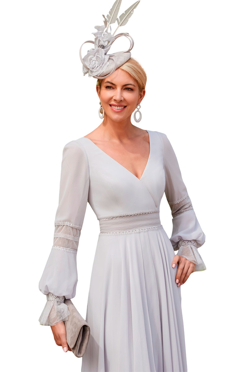 Vestido corte Midi estilo Bohemio. - Imagen 3