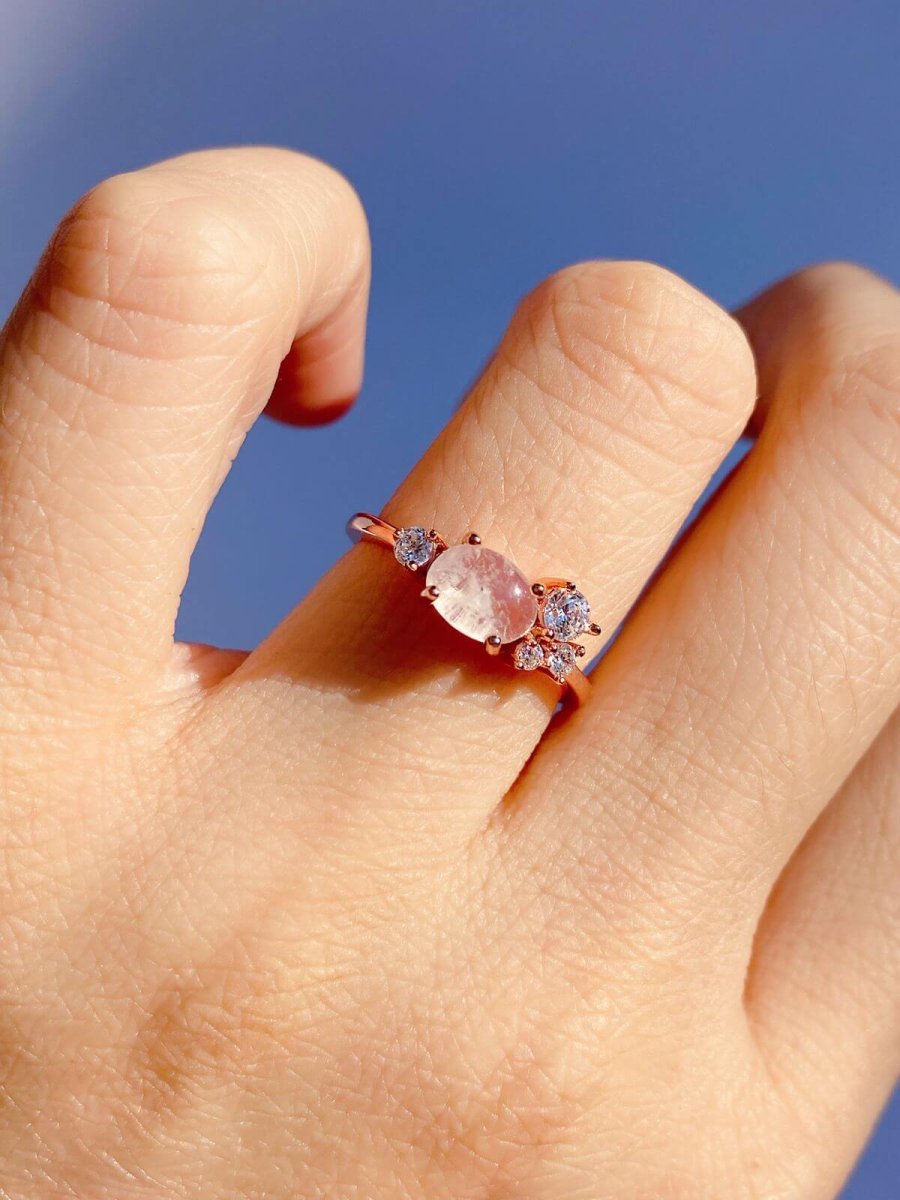 Anillo Luna Rose Gold - Imagen 7