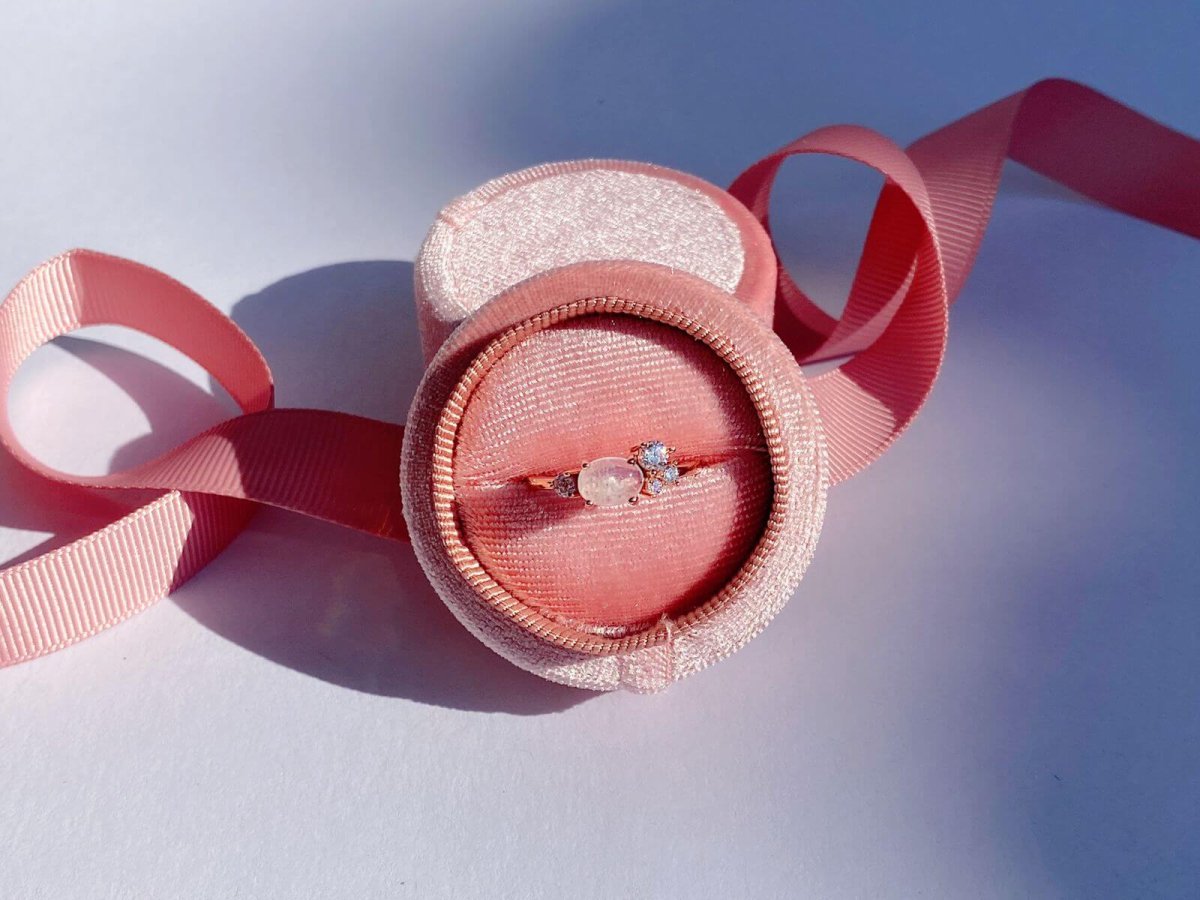 Anillo Luna Rose Gold - Imagen 4