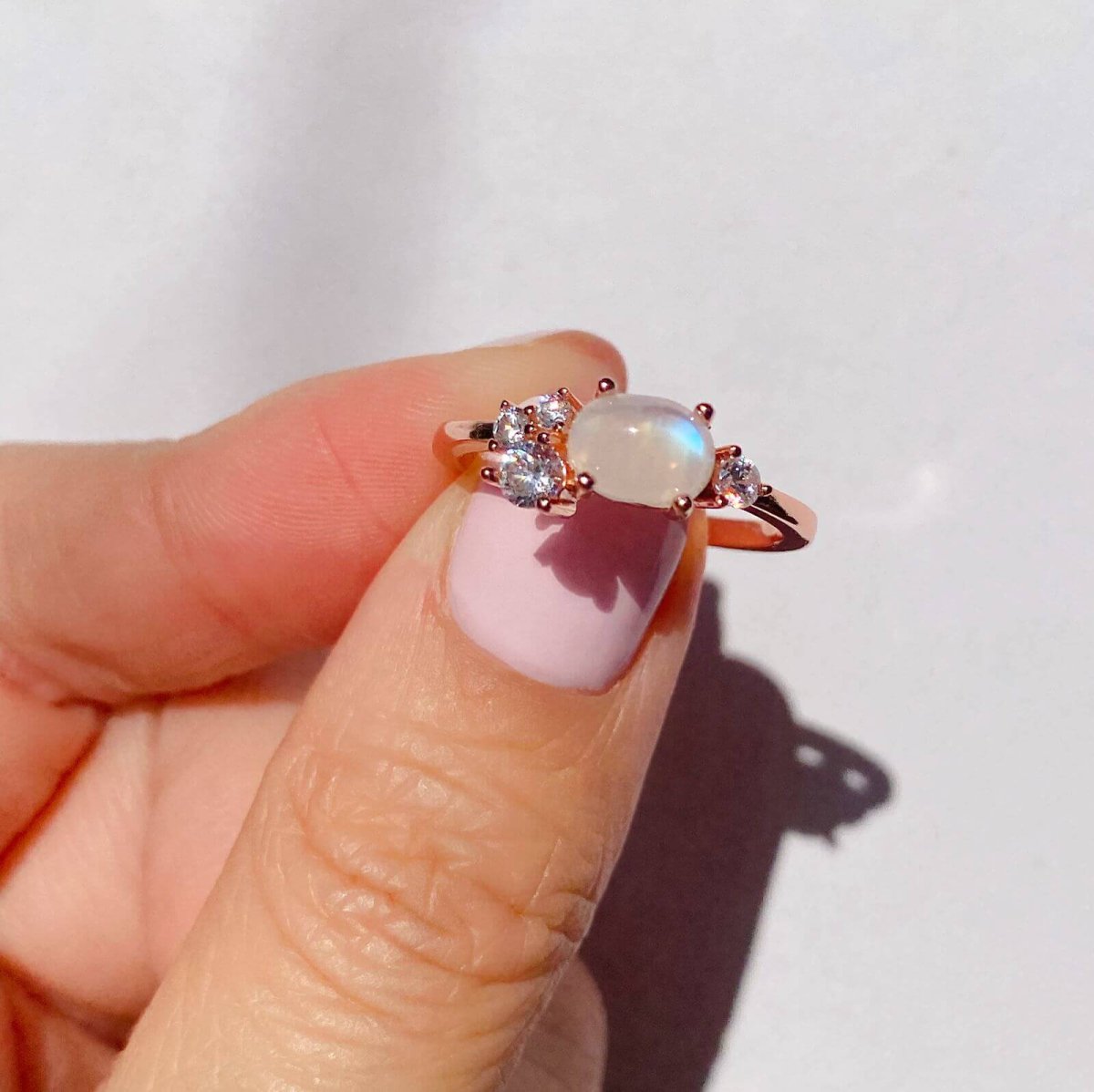 Anillo Luna Rose Gold - Imagen 9