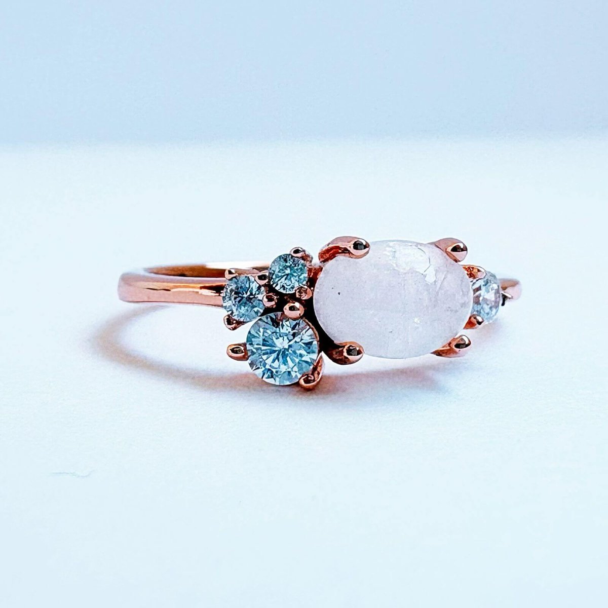 Anillo Luna Rose Gold - Imagen 3