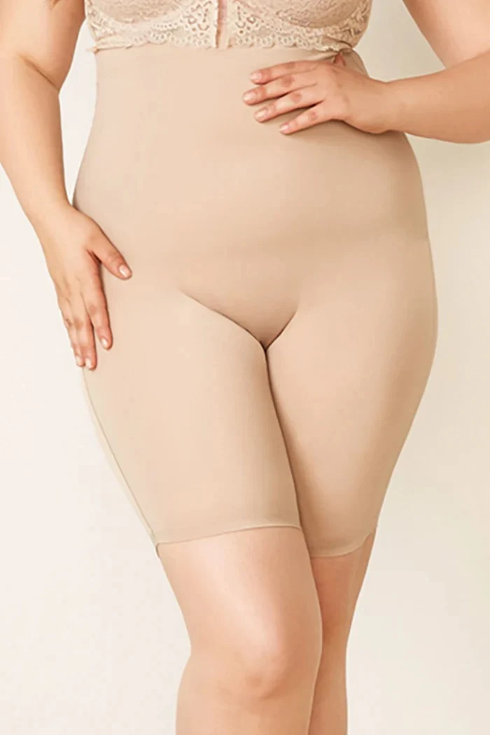 Short Faja Curvy Sin Costuras Control Cintura y Abdomen