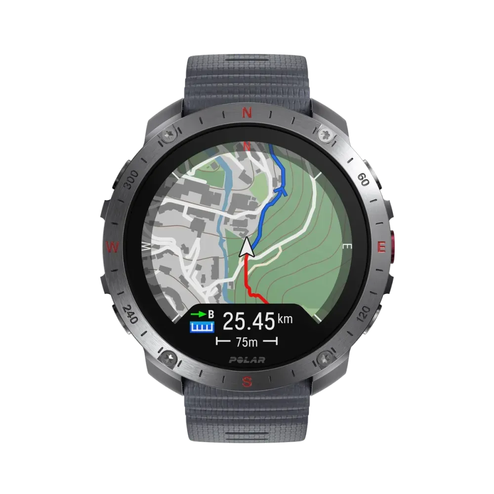Polar Grit X2 Pro Premium Outdoor Multisport Watch Color: Stone Gray - Imagen 4
