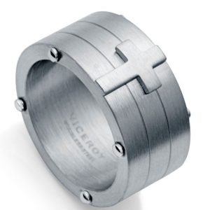 Anillo Viceroy hombre con cruz.
