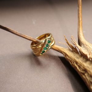 Anillo Berta Dorado