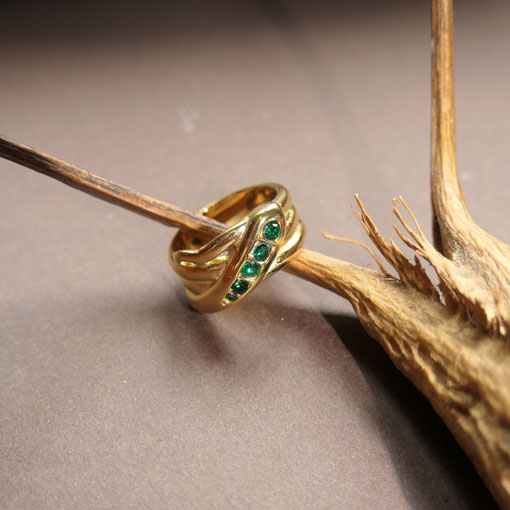 Anillo Berta Dorado