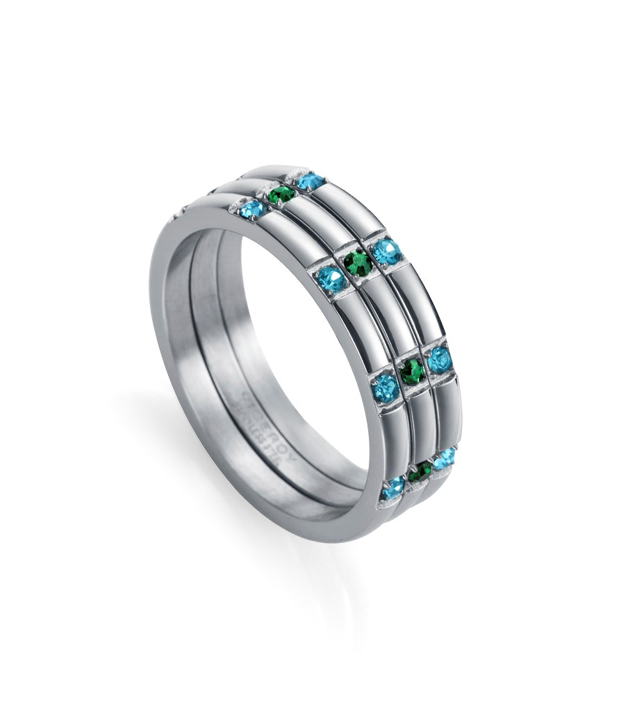 Anillo Viceroy Kiss triple - Imagen 2