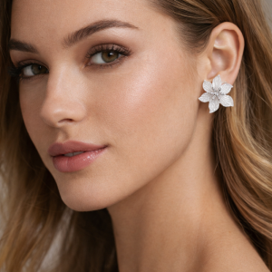 Pendientes novia de Nácar