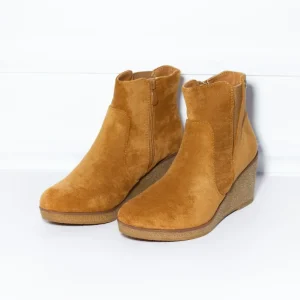 Botín Terciopelo Premium Plus-Friendly Elegante Invierno