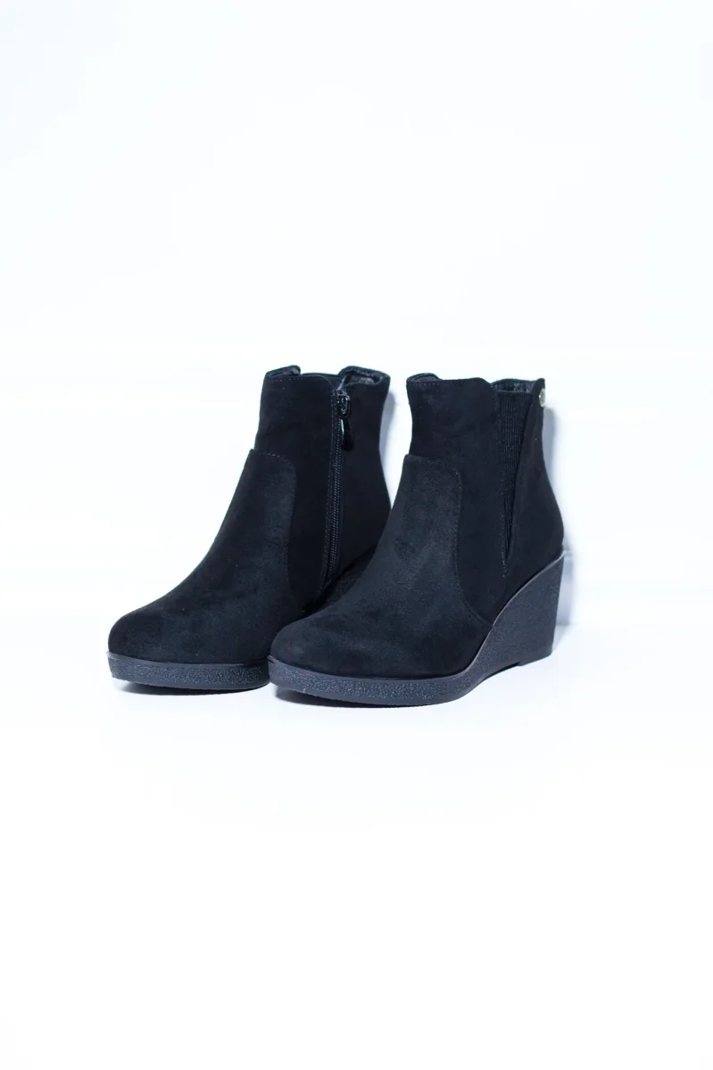 Botín Terciopelo Premium Plus-Friendly Elegante Invierno - Imagen 3