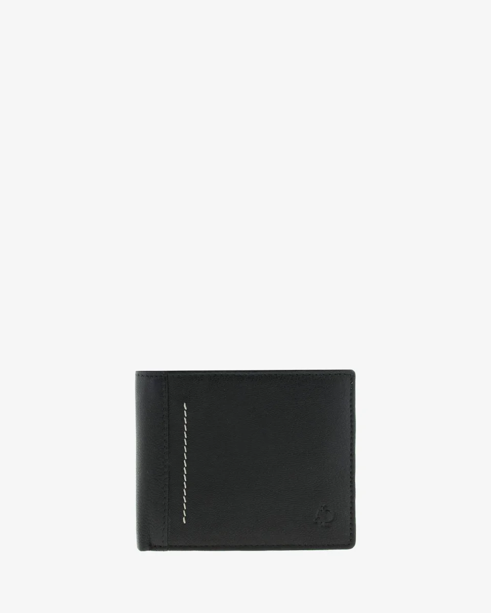 Maxwell — Cartera horizontal de hombre con monedero de cremallera - Imagen 4