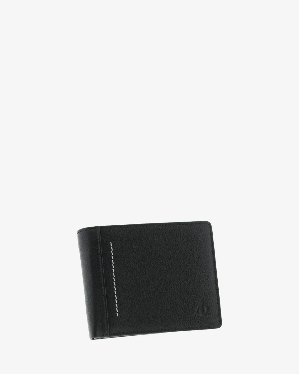 Maxwell — Cartera horizontal de hombre con monedero de cremallera