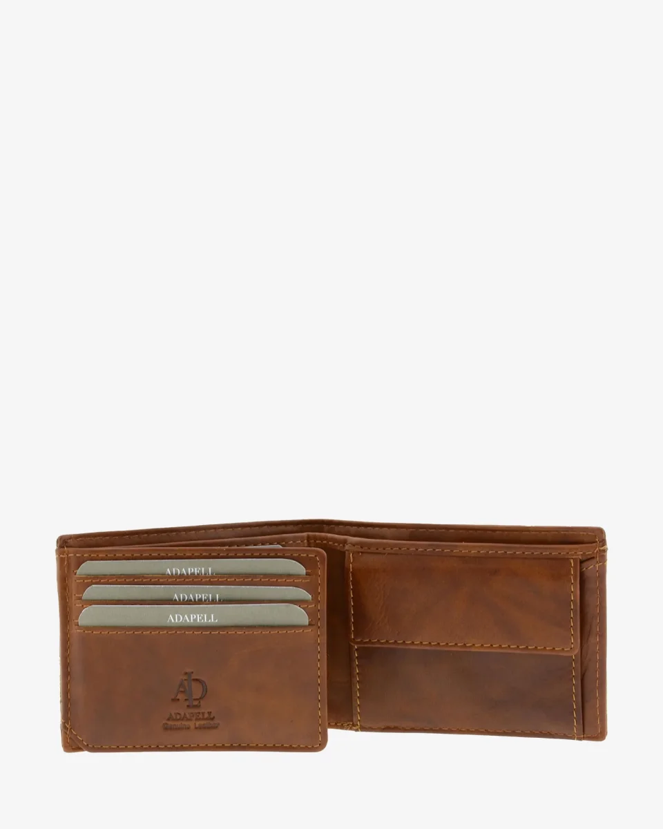 Range — Cartera de hombre horizontal con monedero - Imagen 5