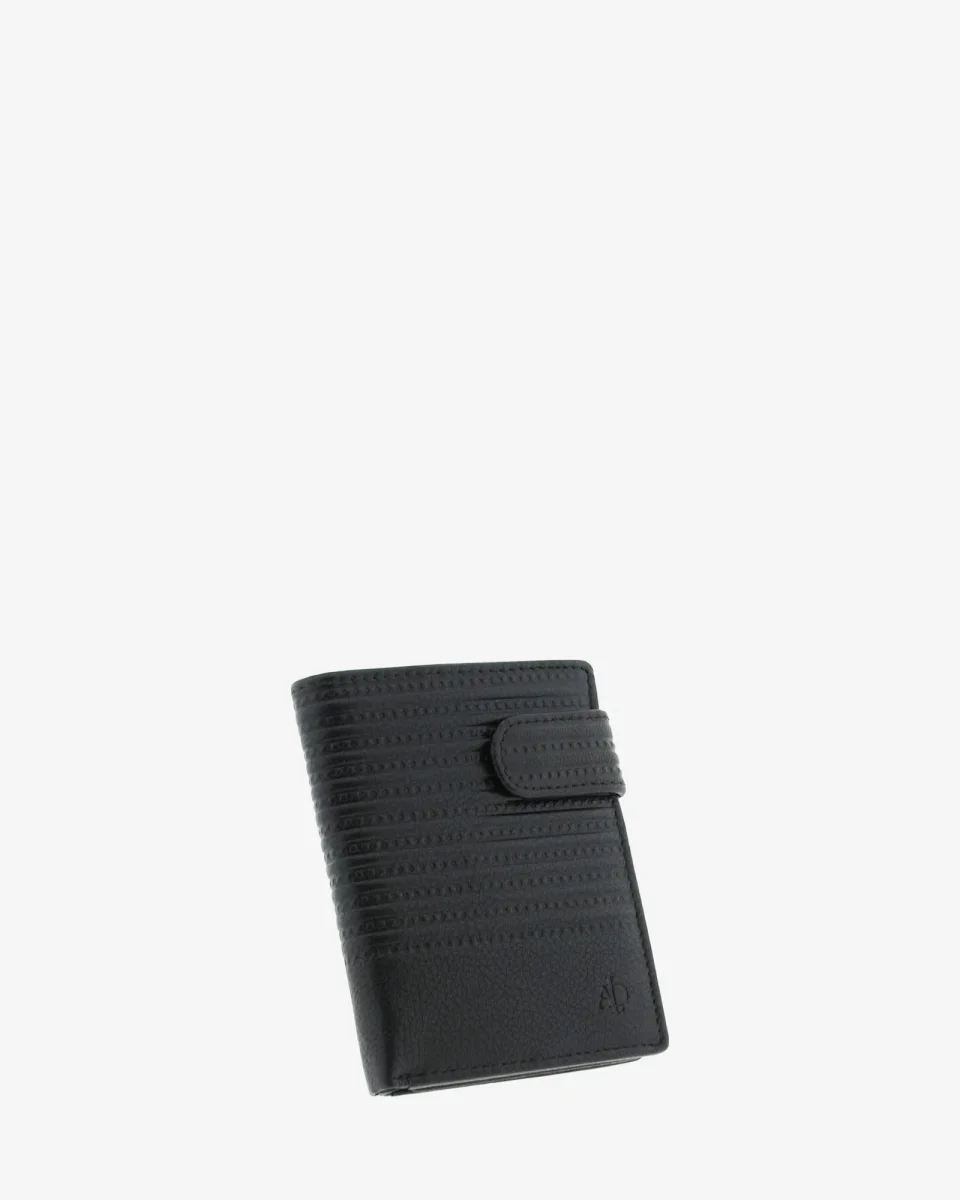 Race — Cartera de hombre con cierre de botón y monedero