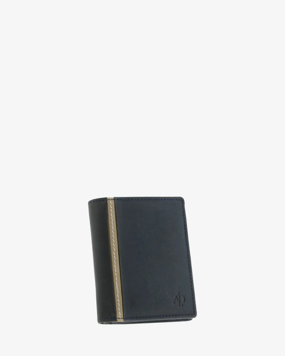 Oxford — Cartera vertical de hombre para tarjetas y billetes