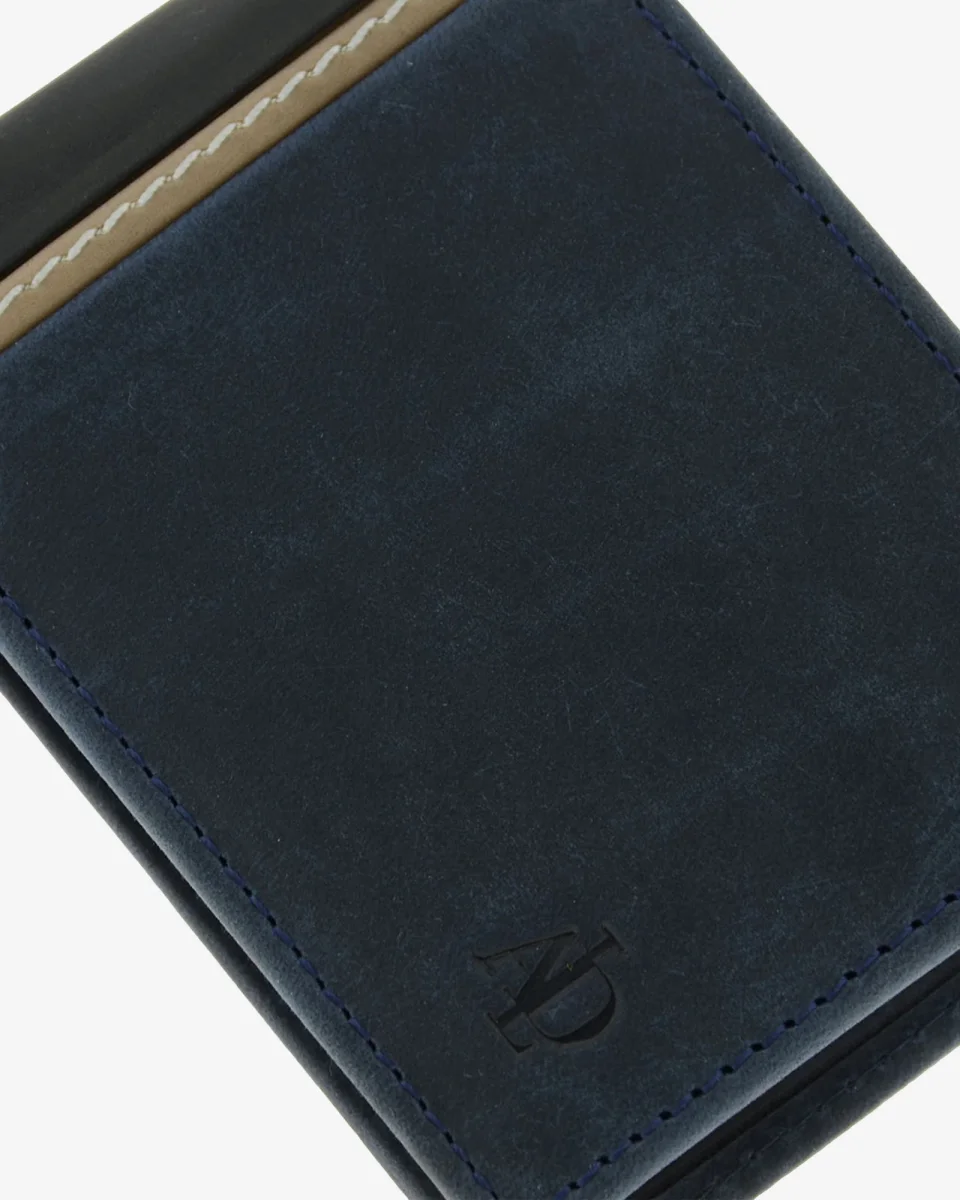 Oxford — Cartera pequeña horizontal de hombre con monedero - Imagen 7