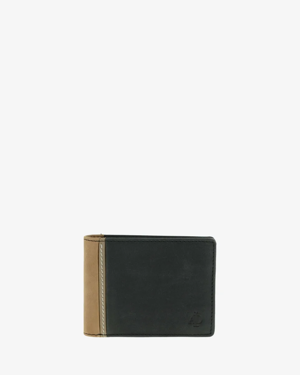 Oxford — Cartera de hombre horizontal con monedero - Imagen 4
