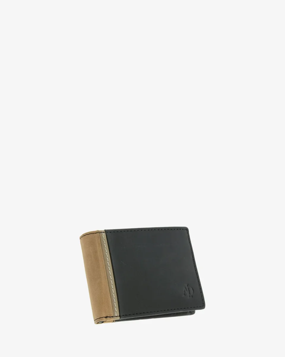 Oxford — Cartera pequeña horizontal de hombre con monedero - Imagen 8