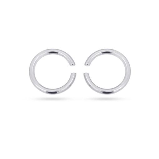 Earcuff Apolo Midi Plateado