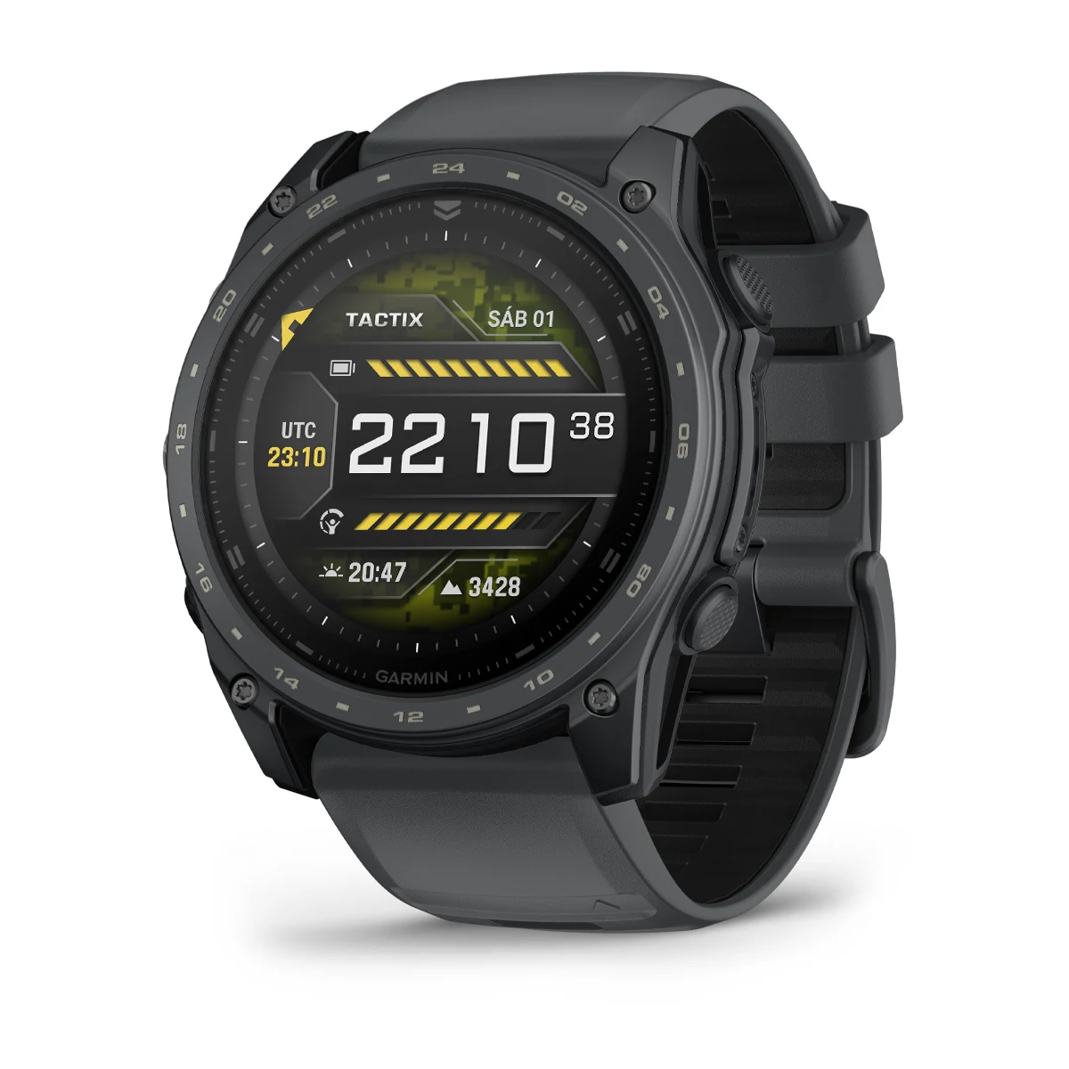 tactix® 8 – 51 mm, AMOLED, revestimiento Cerakote® Incluye la calculadora Applied Ballistics Ultralight™ y revestimiento Cerakote® en gris, Nº Ref: 010-04553-01