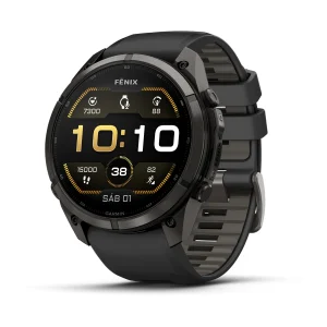 fēnix® 9 Pro – 51mm Titanio Amoled con revestimiento de DLC gris carbon, Nº ref: 010-04337-16