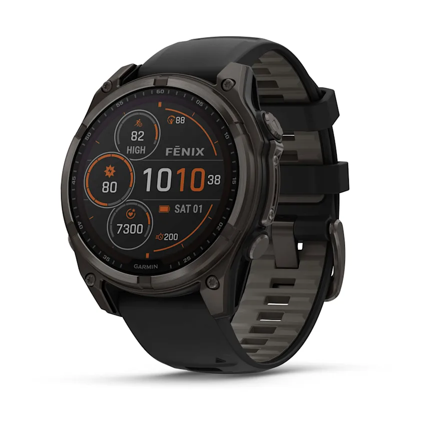 fēnix® 8 – 47 mm, Solar, Sapphire Sapphire, Titanio con revestimiento de DLC, nº ref : 010-02906-11 - Imagen 2