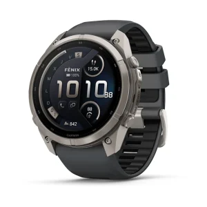 fēnix® 9 Pro – inReach®, 51mm Titanio con correa de silicona en gris, nº ref: 010-04337-21