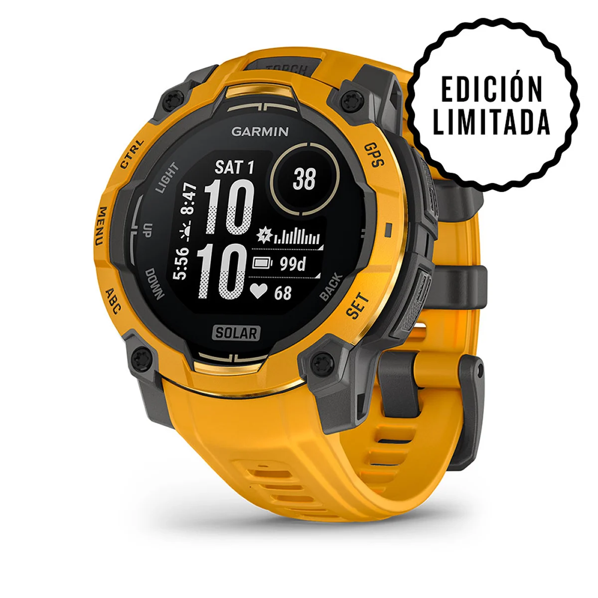 Instinct® 3 – 45 mm, Solar Naranja con correa naranja, nº ref: :010-02934-02 - Imagen 2