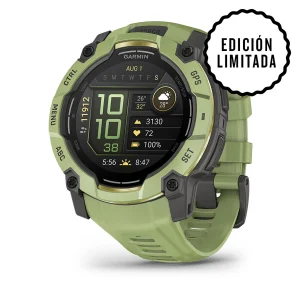 Instinct® 3 – 50 mm, AMOLED Verde con correa en verde, nº ref: 010-03020-02