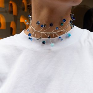 Choker Glow Azul