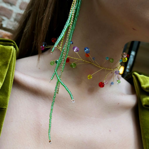 Choker Glow Multicolor