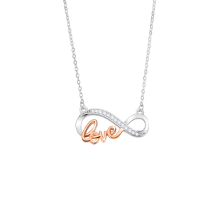 Colgante infinito Love.