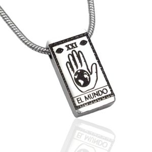 COLGANTE TAROT EL MUNDO