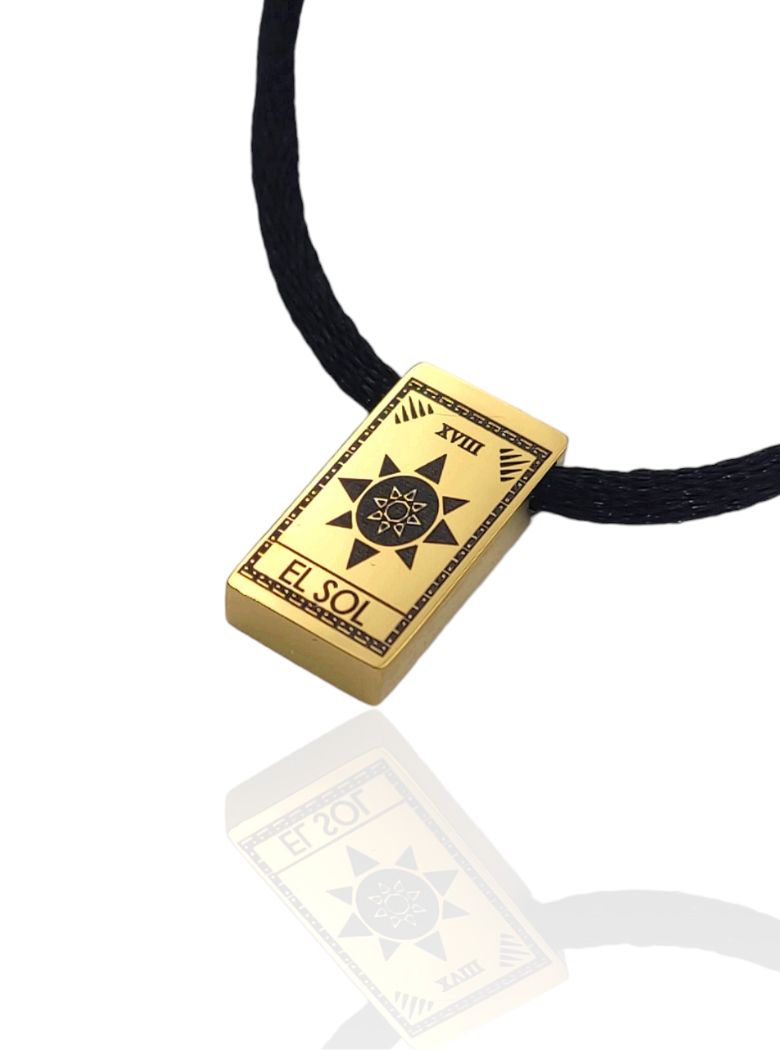 COLGANTE TAROT EL SOL DORADO - Imagen 2