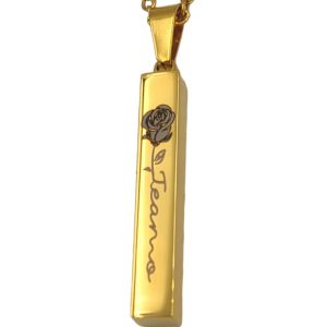Colgante Te amo dorado