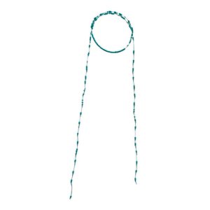 Collar Largo Abalorios Azul