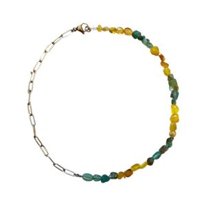 Collar Bambú Verde