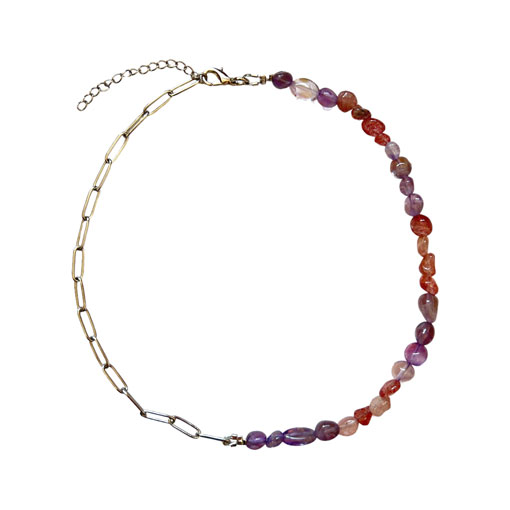 Collar Bambú Violeta - Imagen 2