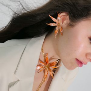 Collar Bloom Naranja
