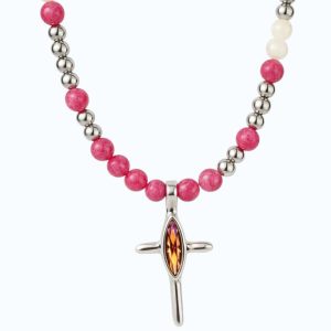 Collar luz rosa