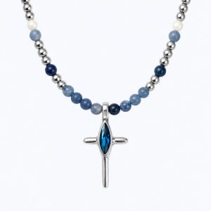Collar luz azul