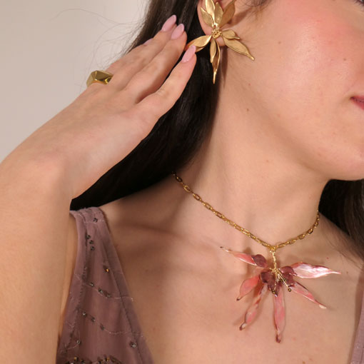 Collar Flora Buganvilla - Imagen 2