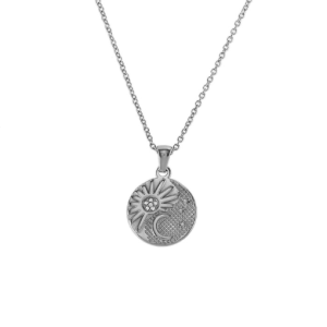 Collar Lily Plateado