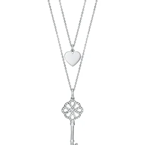 Collar Viceroy Llave y corazón.