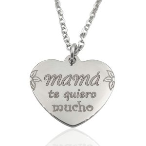 Colgante mamá te quiero mucho