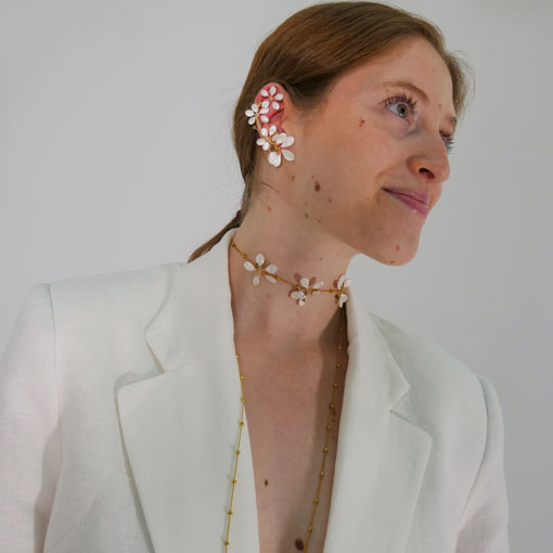 Collar Mitzi Blanco - Imagen 3