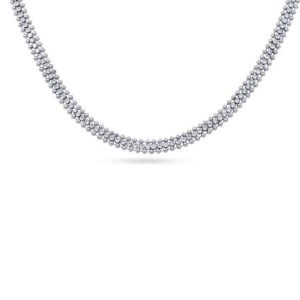 Collar Monaco Plateado